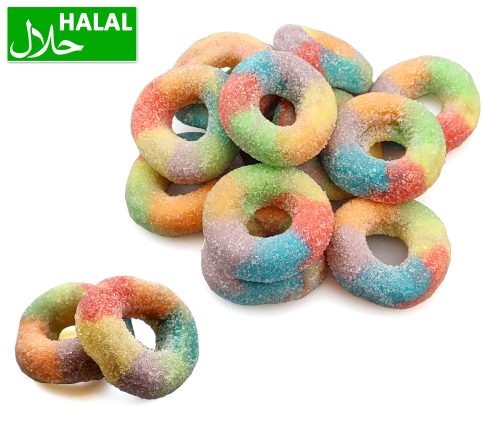 CUKROZOTT SZIVÁRVÁNY GYŰRŰK 100 g