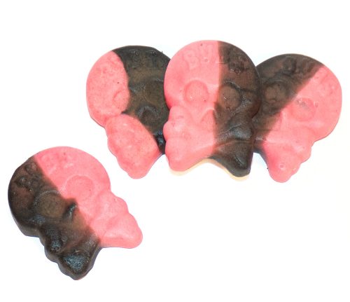 Bubs Foam Raspberry / Liquorice Skulls 100 g